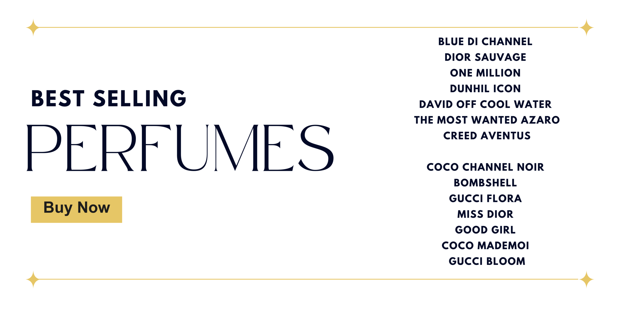 Blue and Gold Luxury Modern Illustrative Perfume Store Promotion Banner (3)